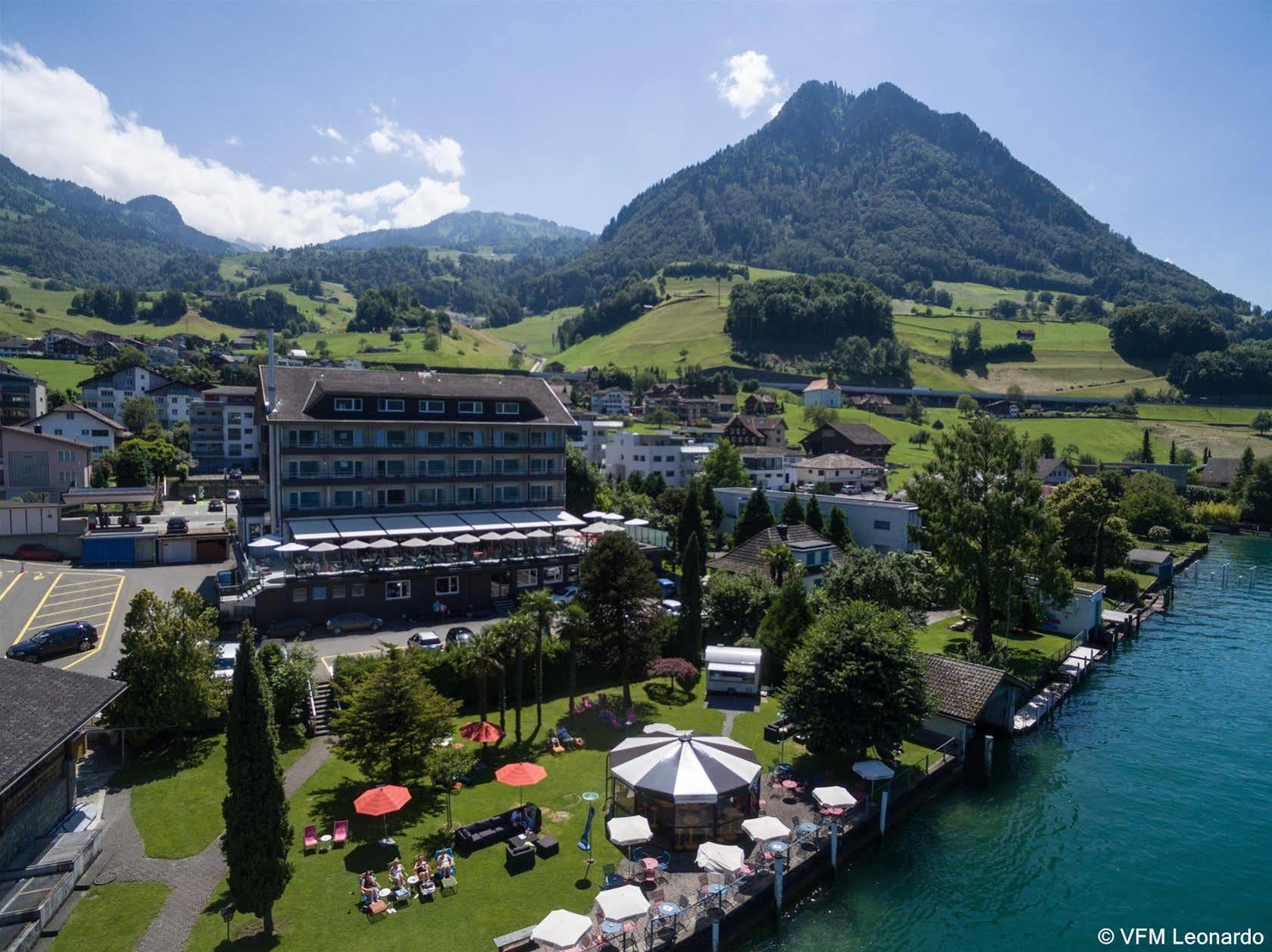 Seehotel Sternen Beckenried Eksteriør billede